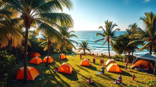 Séjournez au camping ibarron : nature et activités près de l'océan