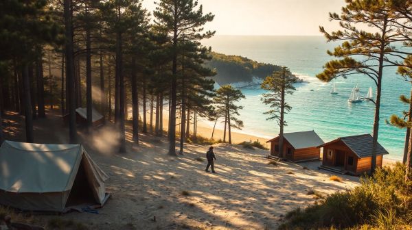 Top camping ibarron : loisirs en pleine nature côtier